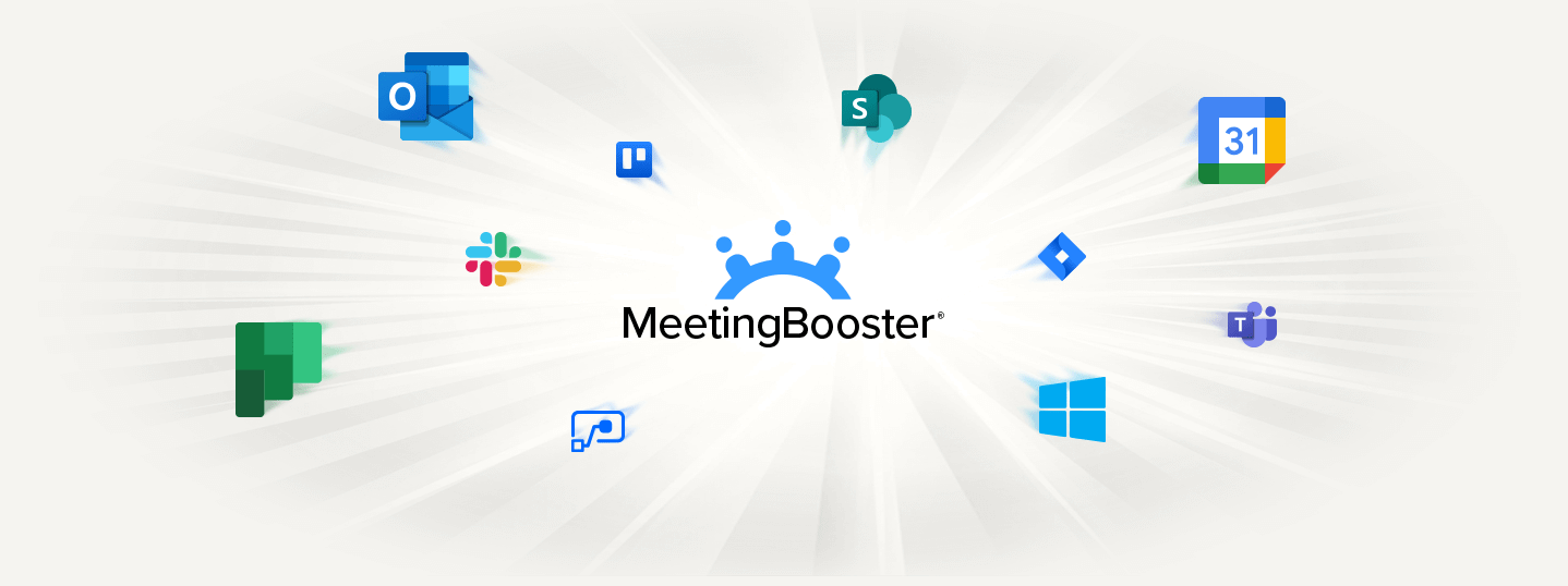 Integrieren Sie MeetingBooster in Ihr vorhandenen IT-Lösungen