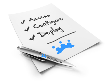 Hosting and Deplyoment with MeetingBooster