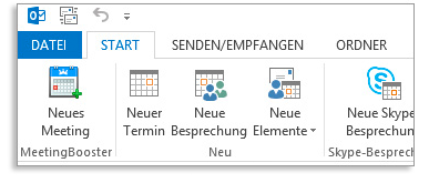 Einladungen und Erinnerungen erhalten