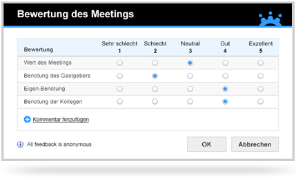 Feedback & Verbesserungen