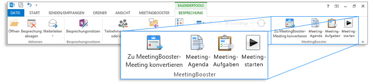 Installieren des MeetingBooster Outlook-PlugIn