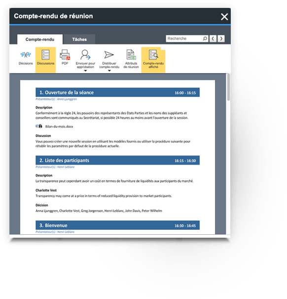 Finalisez vos comptes-rendus en temps utile