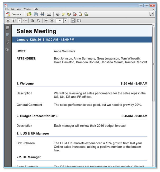 Download Meeting Minutes