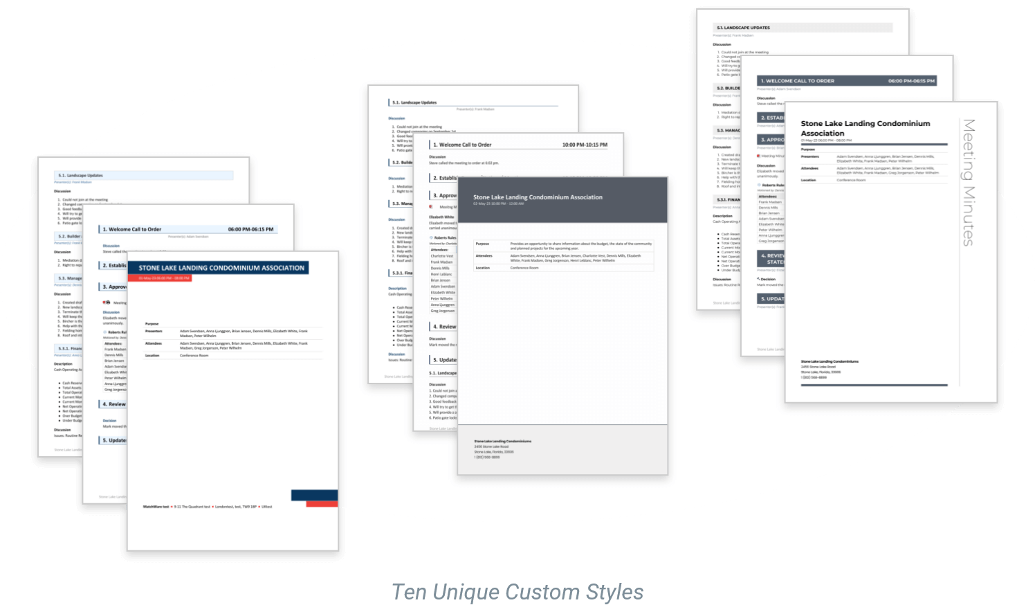 Unify and standardize reports